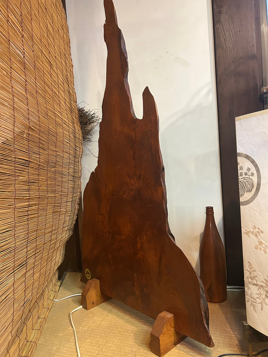 ー屋久杉　衝立①ーYakusugi folding screen