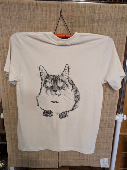 ◎オーダーメイド　猫Tシャツ◎紅型作家大城徳男✖️猫Tシャツ(TシャツタイプCustom-made cat T-shirts)