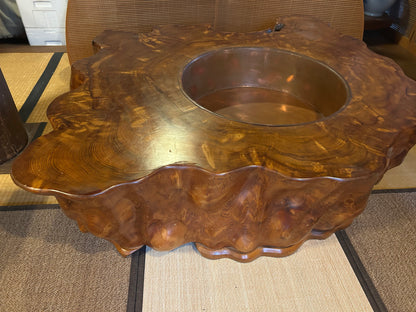 屋久杉火鉢(Yakusugi furniture)