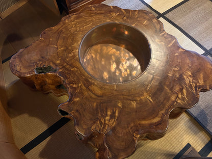屋久杉火鉢(Yakusugi furniture)